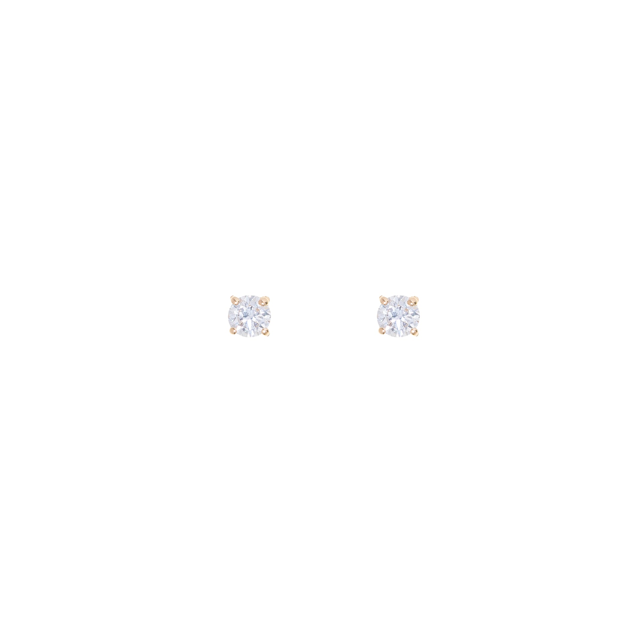 0.49ct Each Diamond Lab Studs