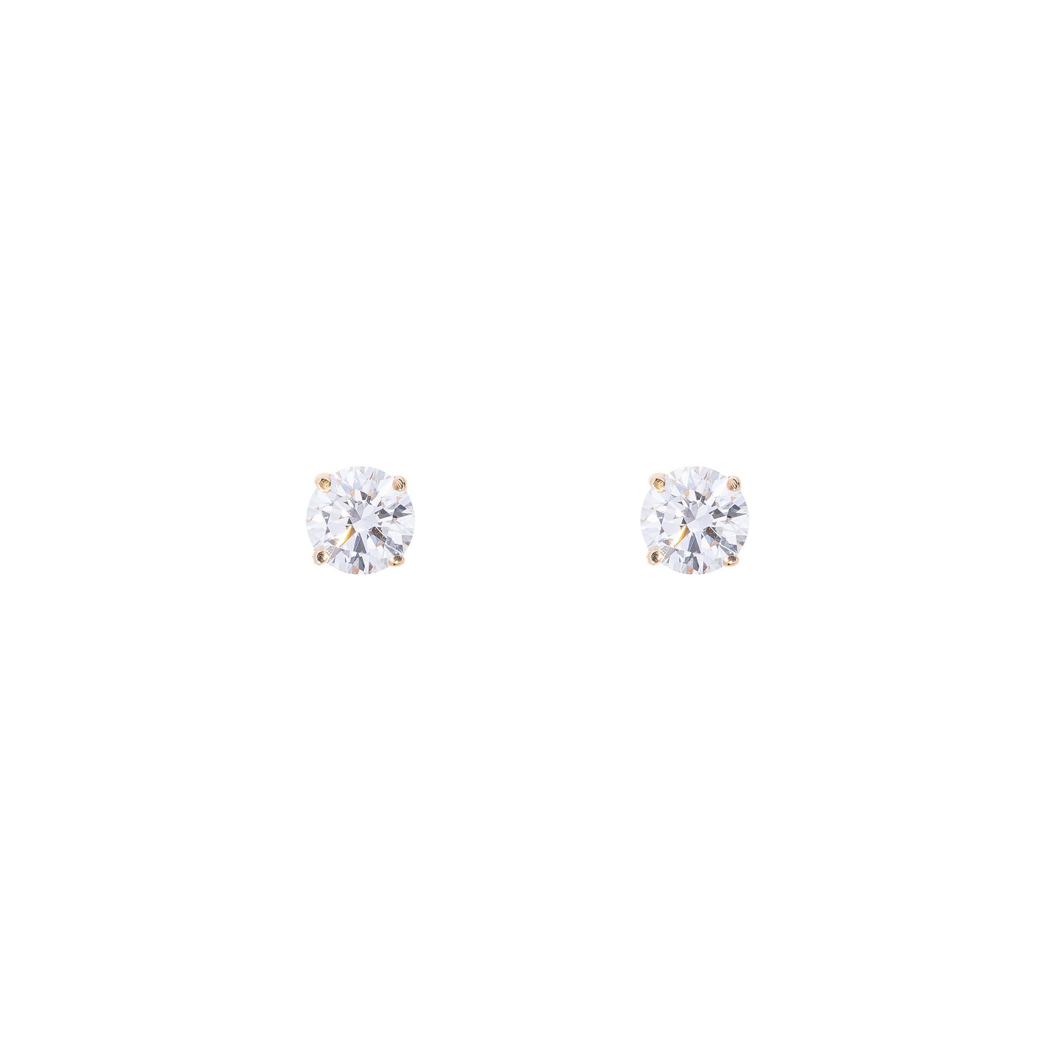 1ct Each Diamond Lab Studs