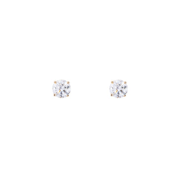 1ct Each Diamond Lab Studs