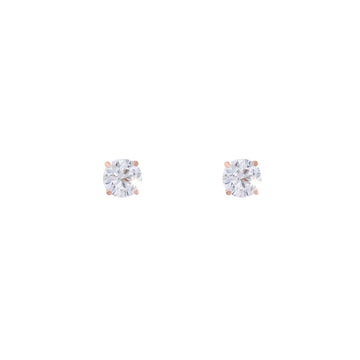 1ct Each Diamond Lab Studs