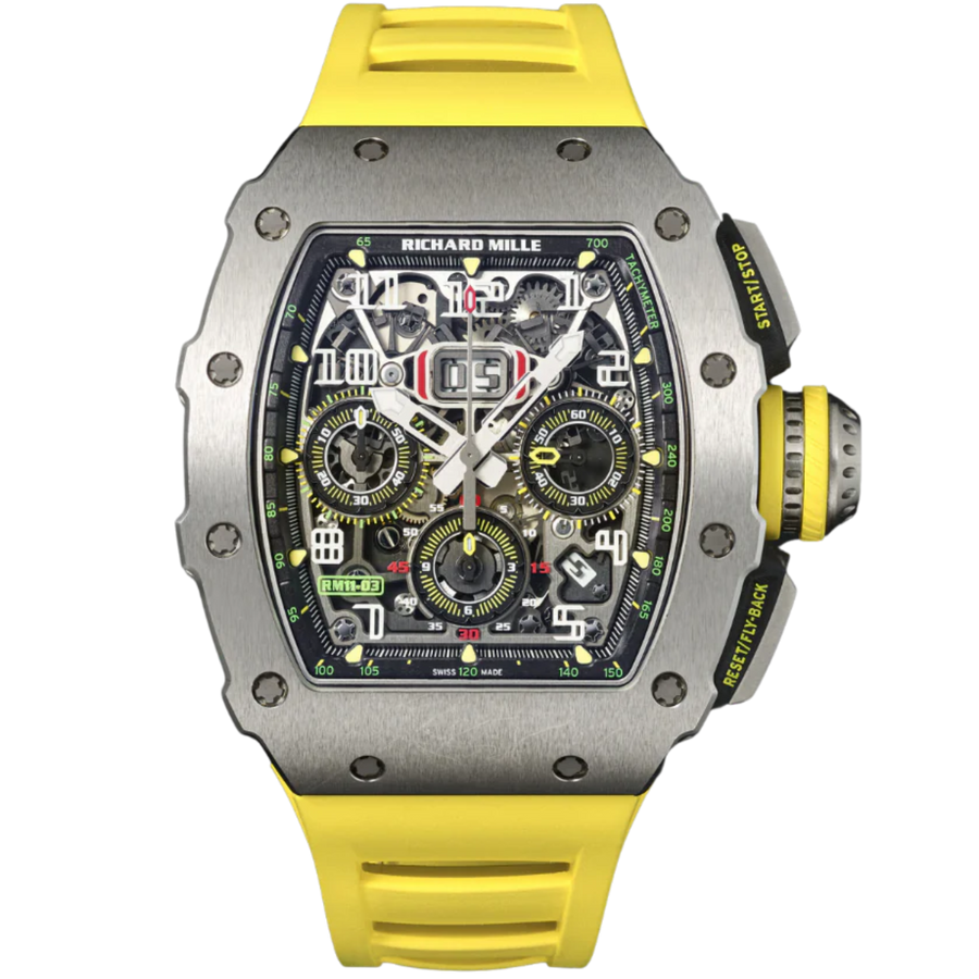 Richard Mille RM11-03 Titanium luxury watch at 1Luxury Miami