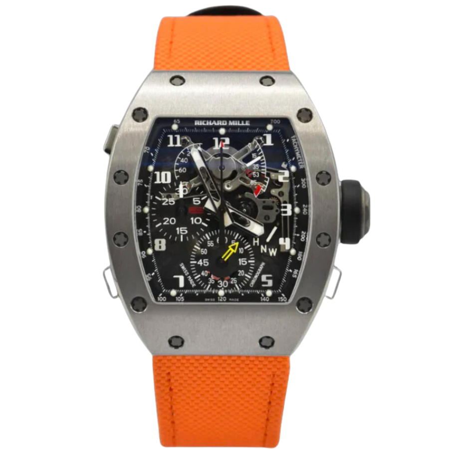 Richard Mille RM 004 White Gold Diamond-Set luxury watch at 1Luxury Miami