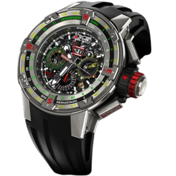 RM 60-01 Regatta Automatic Black Rubber Titanium Case