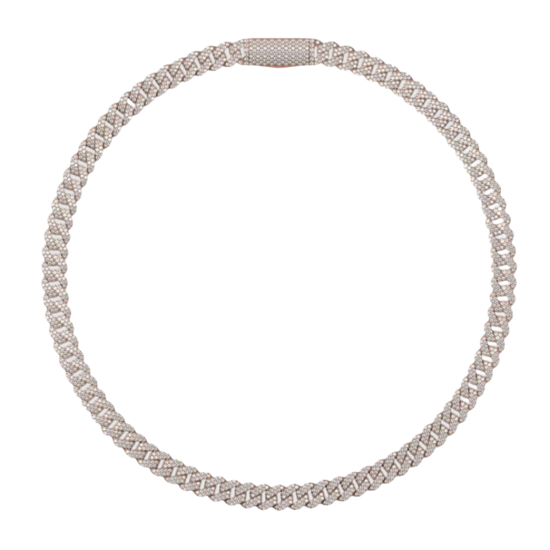 Diamond Cuban Link Chain 14k - 10mm