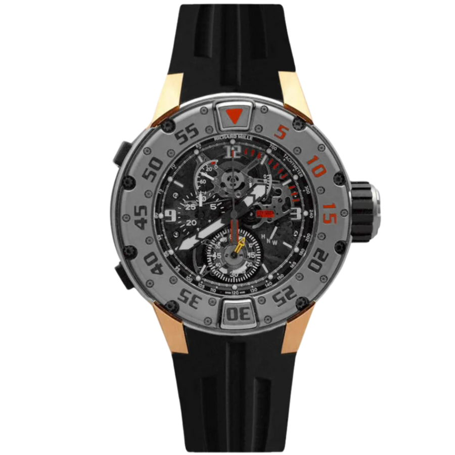 Richard Mille RM025 Titanium Diamond-Set luxury watch at 1Luxury Miami