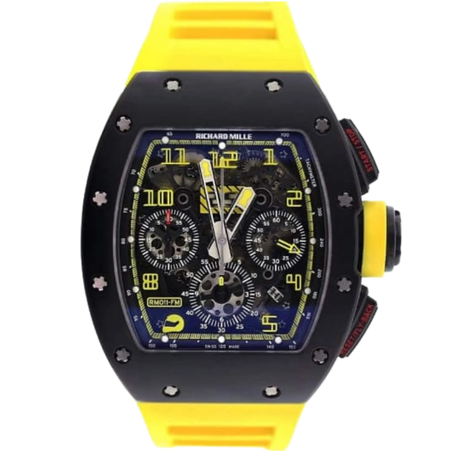 Richard Mille RM011 Carbon TPT luxury watch at 1Luxury Miami