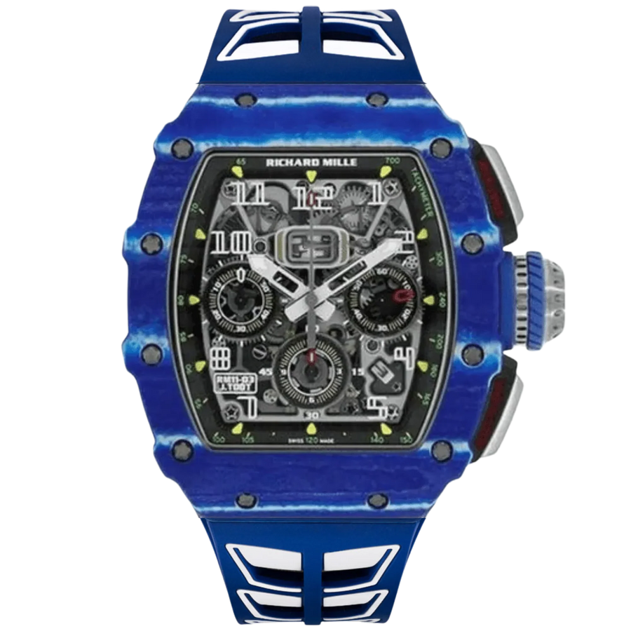 Richard Mille RM11-03 Carbon TPT luxury watch at 1Luxury Miami