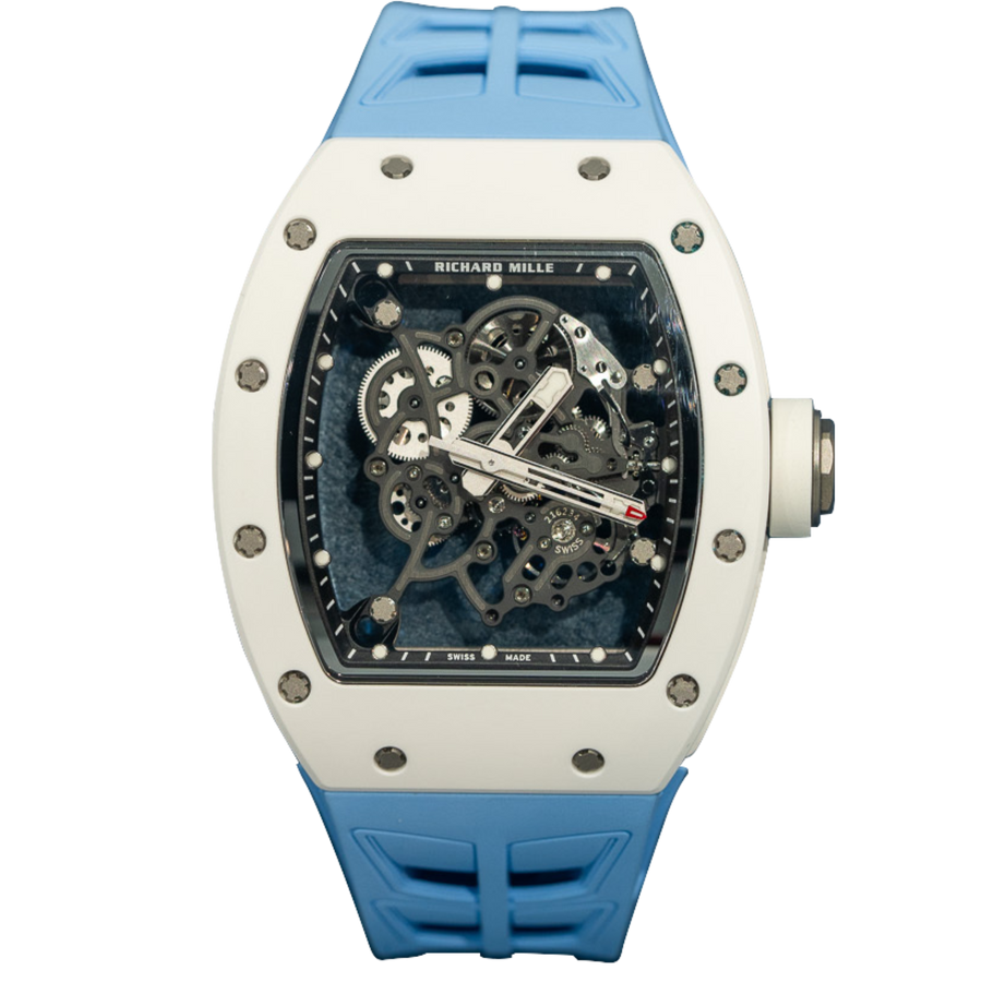 Richard Mille RM055 Ceramic luxury watch at 1Luxury Miami