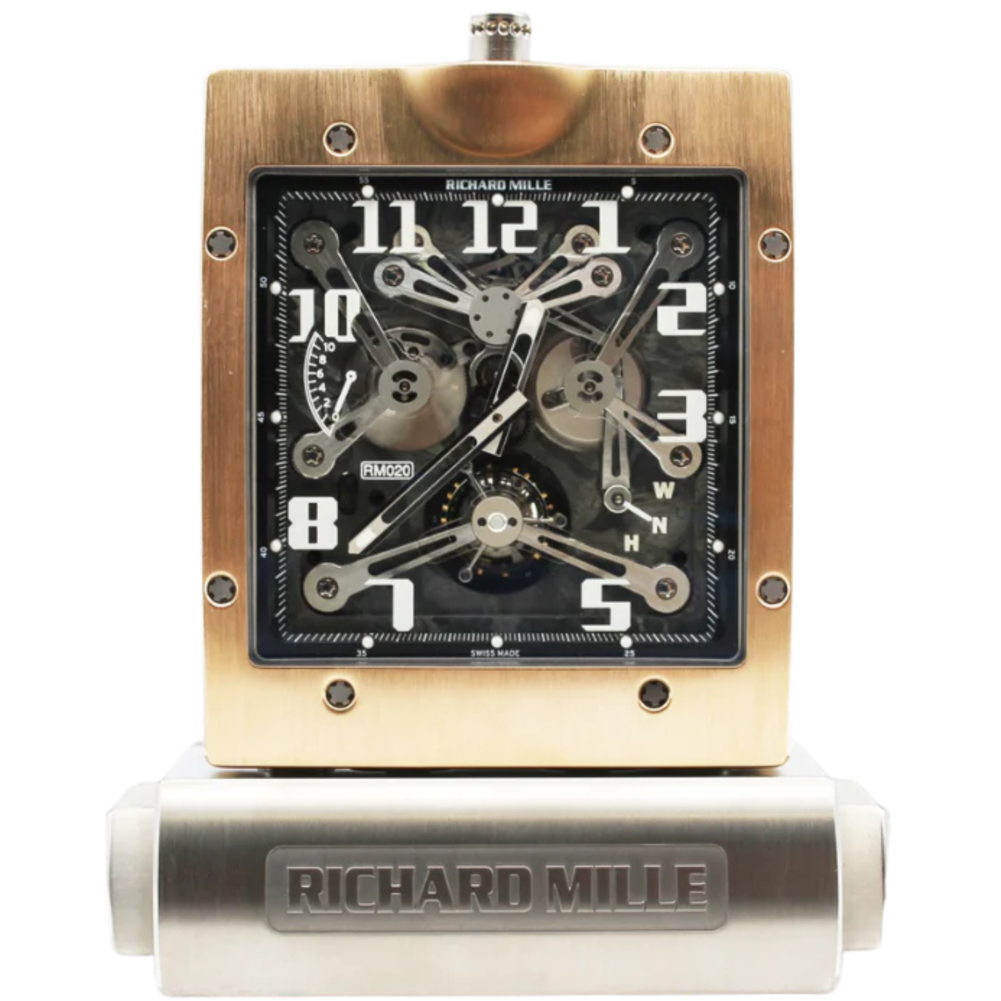 RM 020 Tourbillon Pocket Watch Manual Winding Limited Edition Rose Gold Case