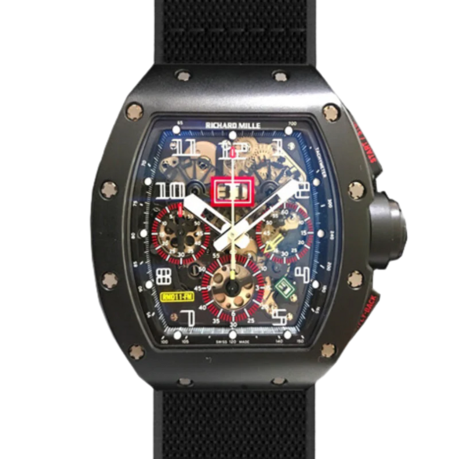 Richard Mille RM011 Carbon TPT luxury watch at 1Luxury Miami