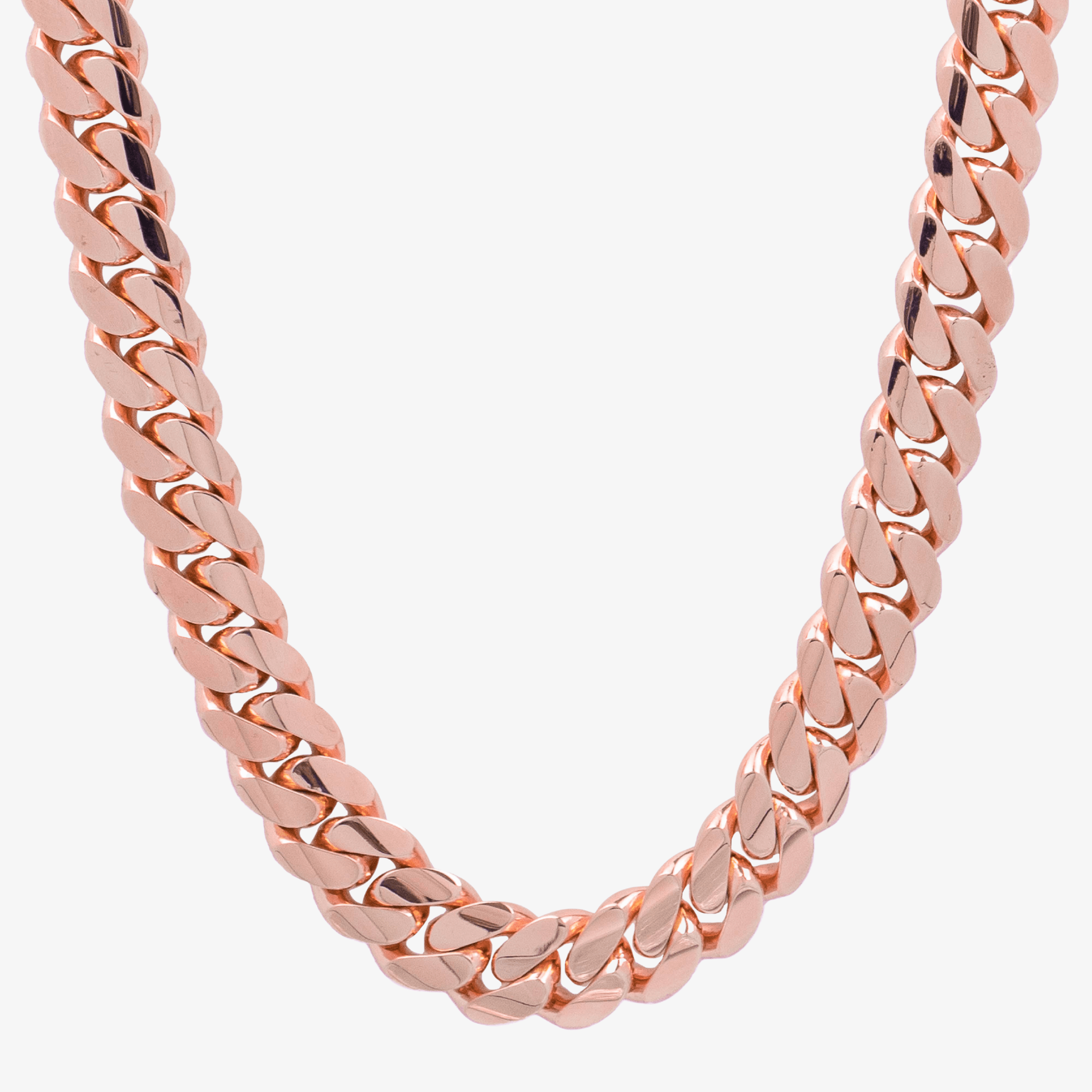 Cuban Link Chain Solid Gold - 14mm
