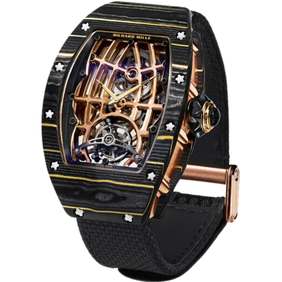 Richard Mille RM 74-02 Carbon TPT luxury watch at 1Luxury Miami