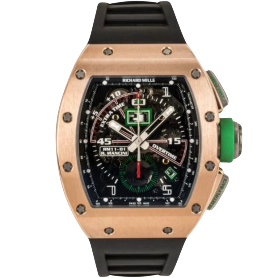 Richard Mille RM011-01 Rose Gold luxury watch at 1Luxury Miami