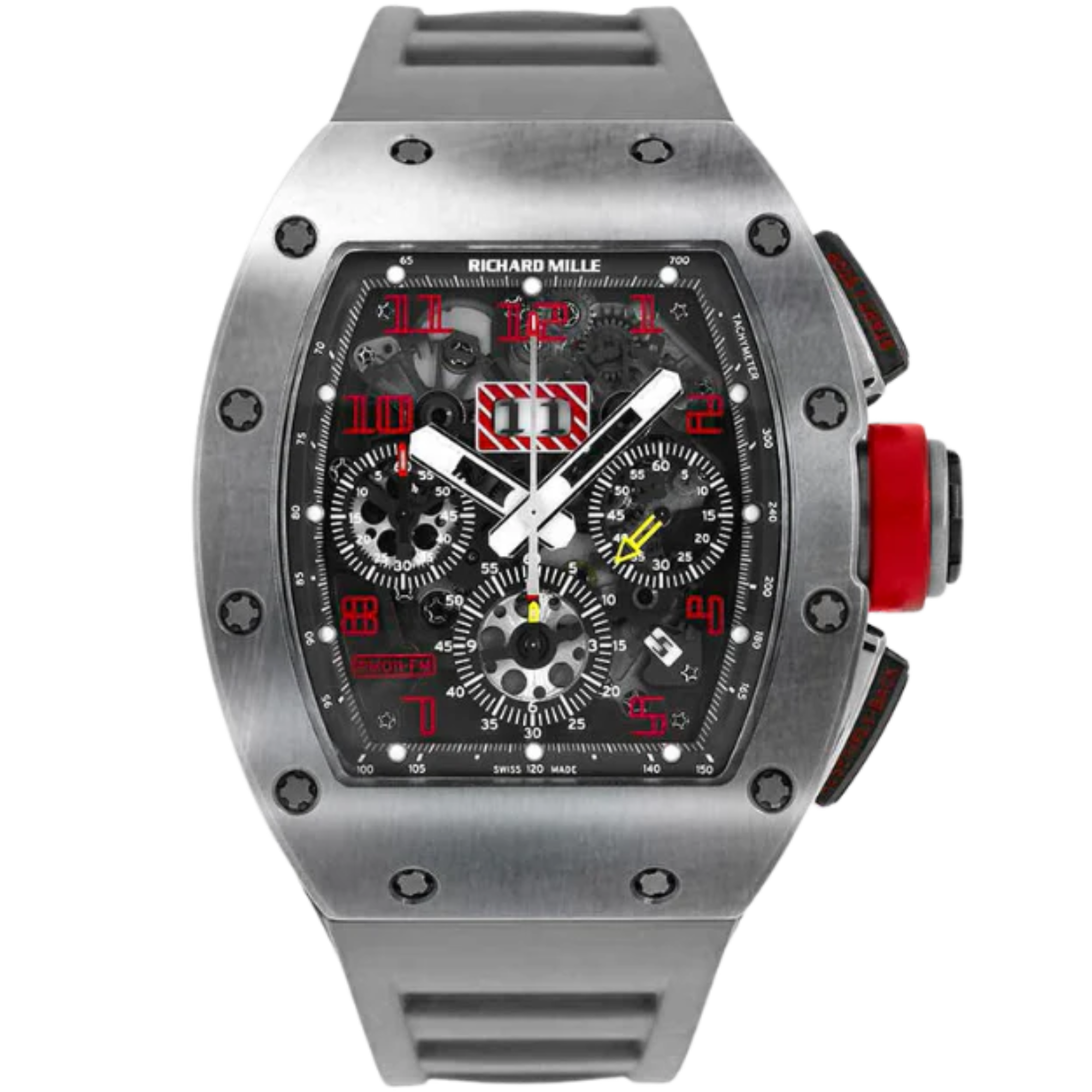 RM011 Sandblast Red Numerals Limited 50 Pieces