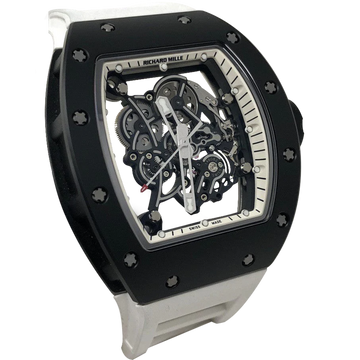 Richard Mille RM055 Black Bubba Watson White Rehaut Americas Edition