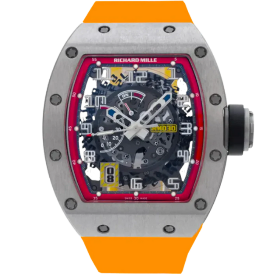 Richard Mille RM030 Titanium luxury watch at 1Luxury Miami
