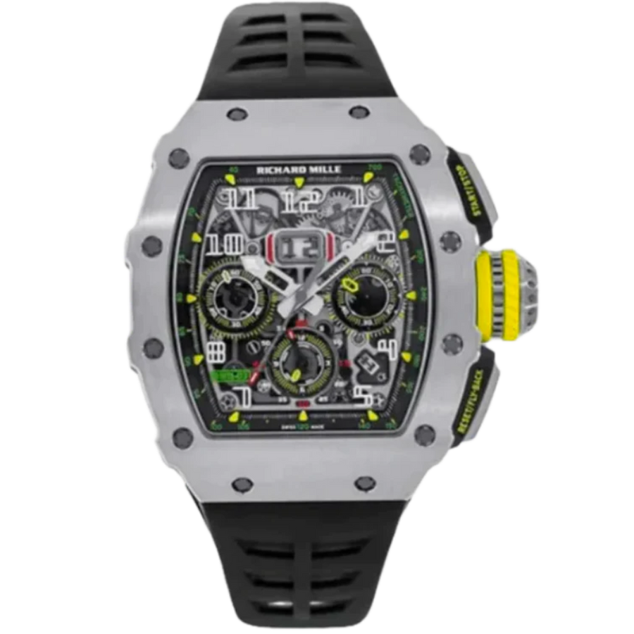 Richard Mille RM 011-03 Titanium luxury watch at 1Luxury Miami