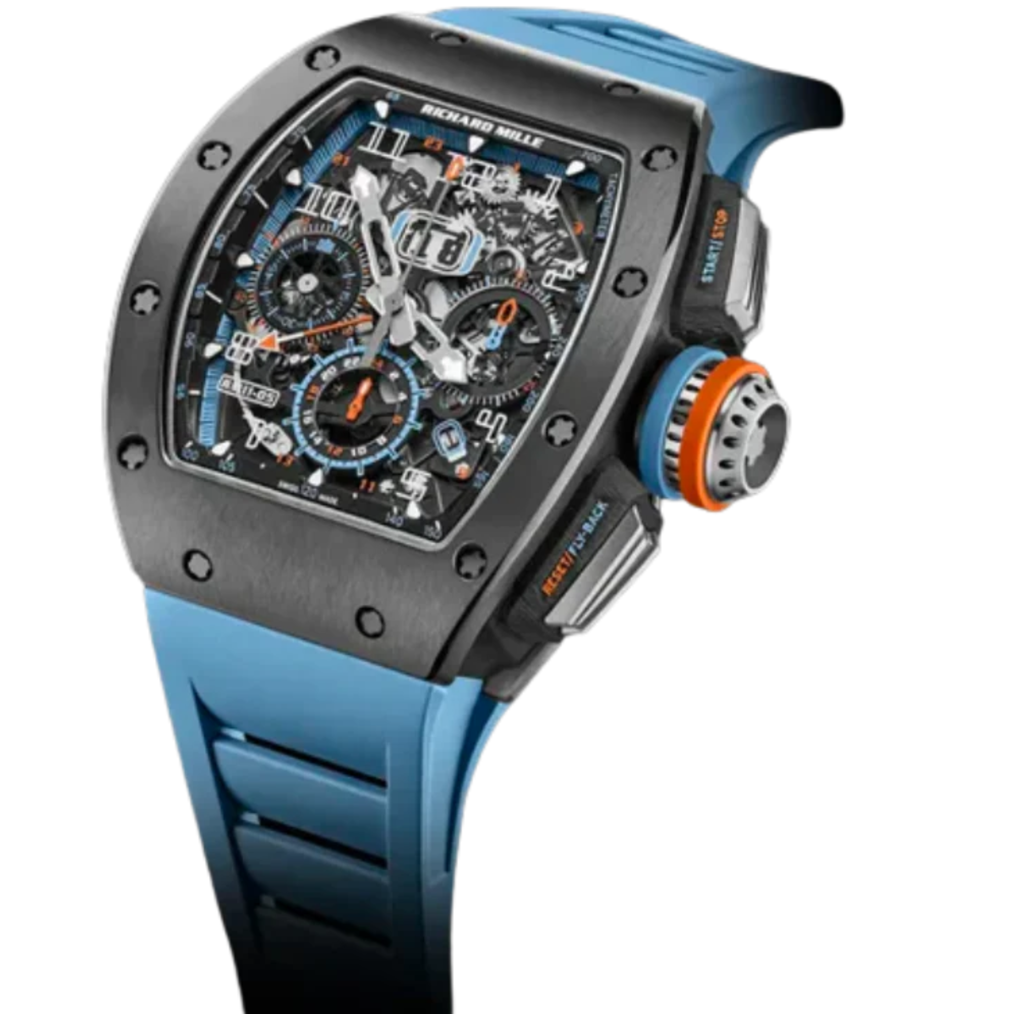 RM 011-05 Automatic Winding Flyback Chronograph Rubber Grey Cermet Case