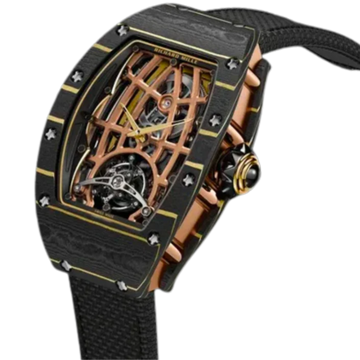 RM 74-02 Winding Tourbillon Automatic Textile Bracelet Carbon Case