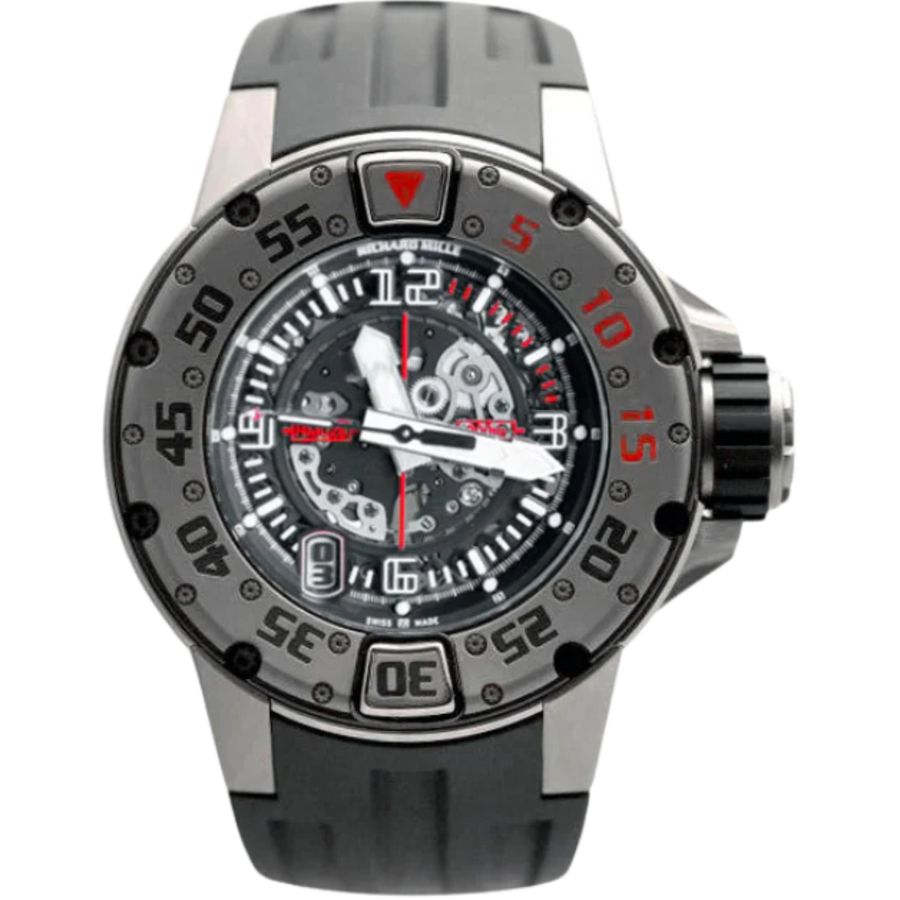 Richard Mille RM028 Titanium luxury watch at 1Luxury Miami