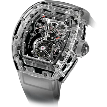RM 56-01 Tourbillon Sapphire Rubber Strap Sapphire Case