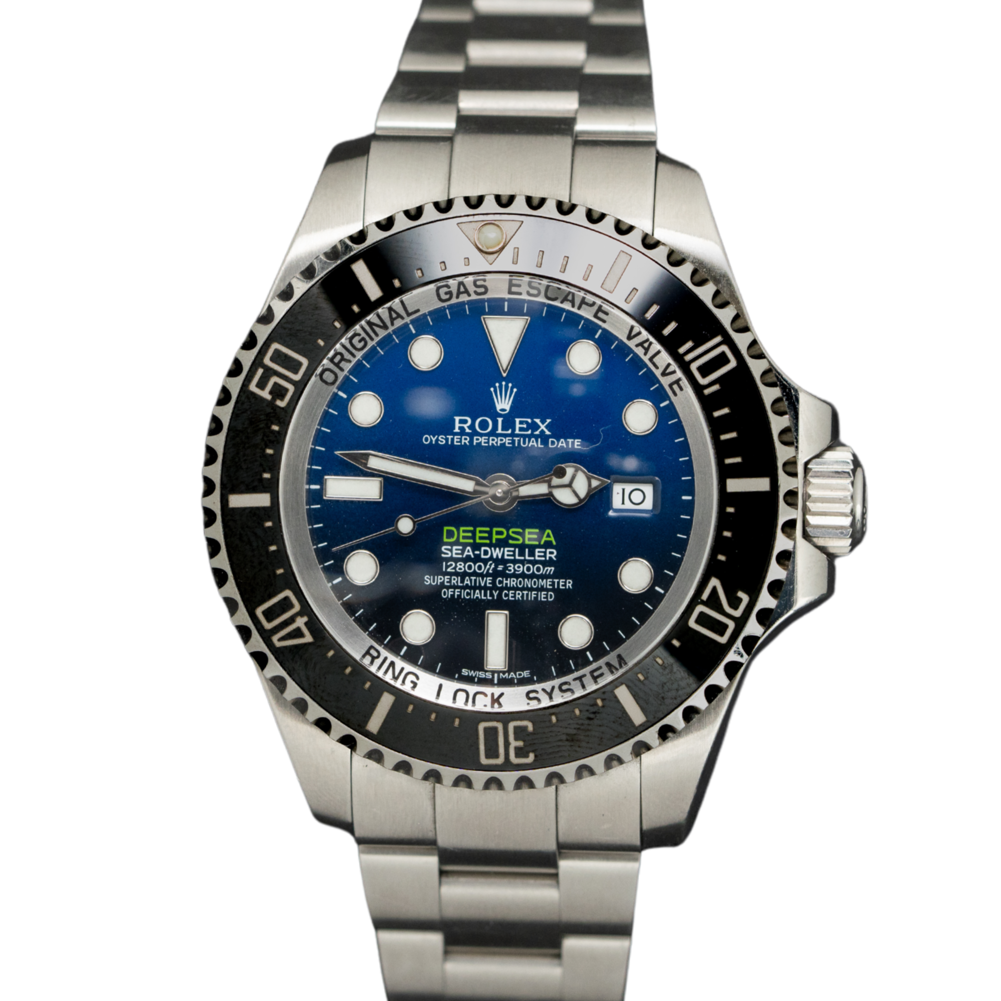 Rolex Seadweller Ref. 116660 44mm “James Cameron”Stainless Steel DeepSea Blue Dial