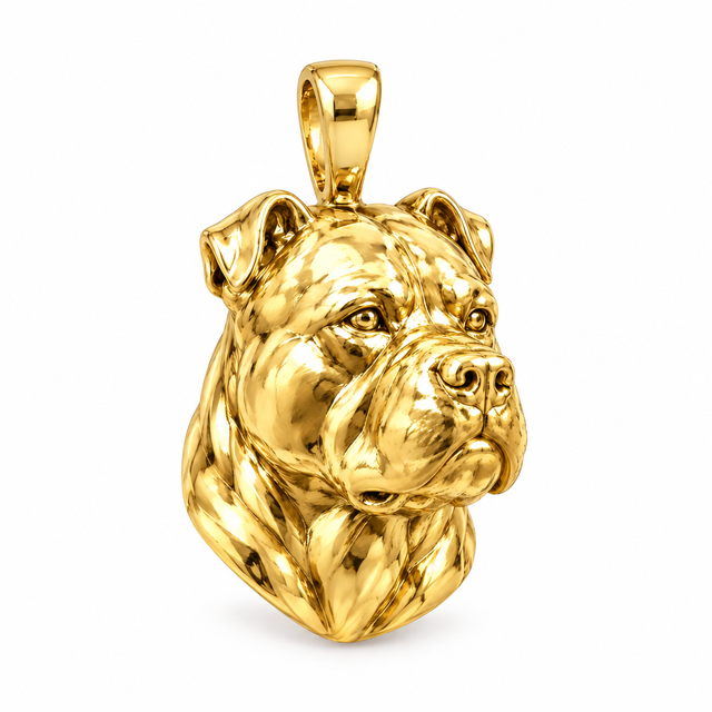 American Bully — pendant design render
