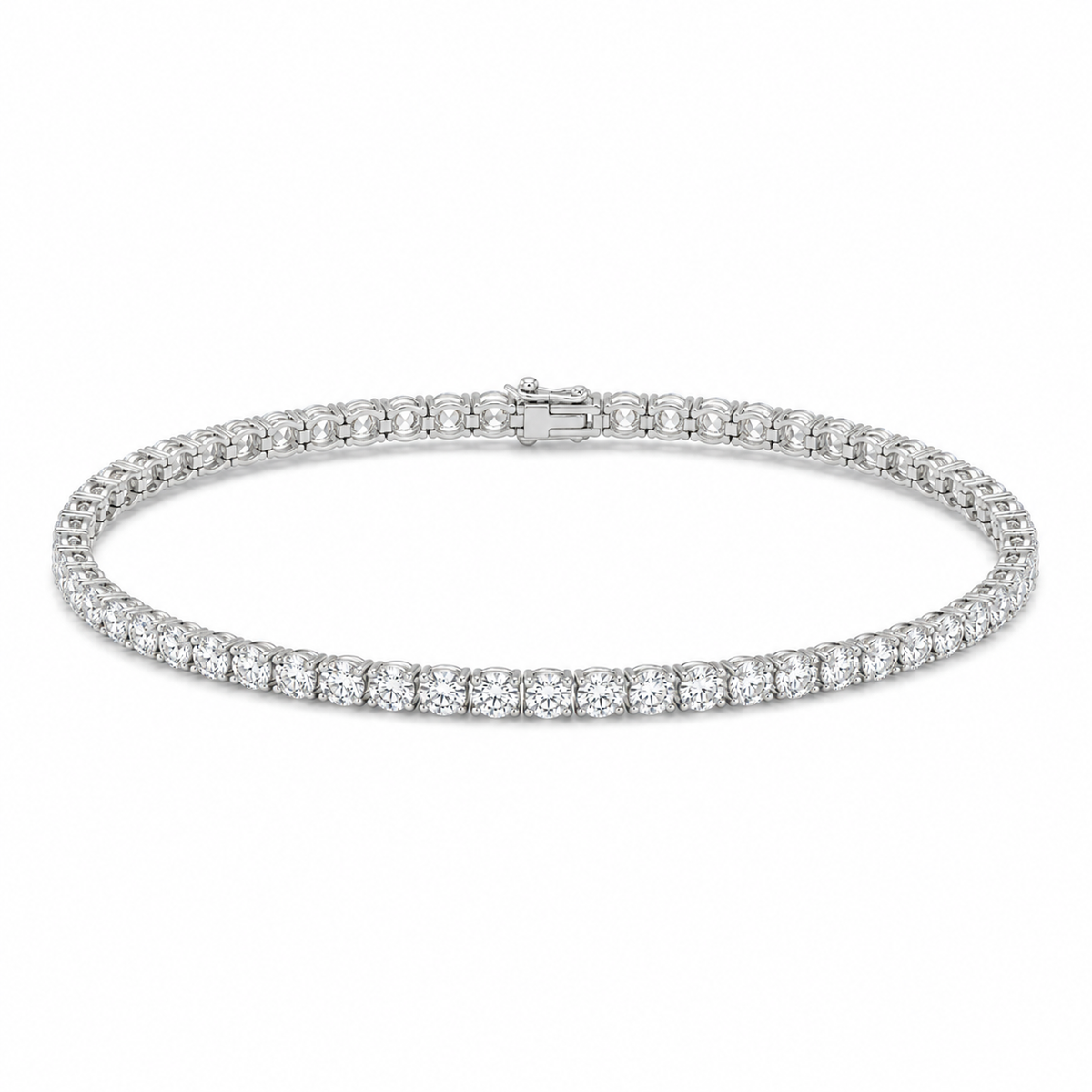 1Luxury Miami 4.97 CTW round diamond tennis bracelet design render