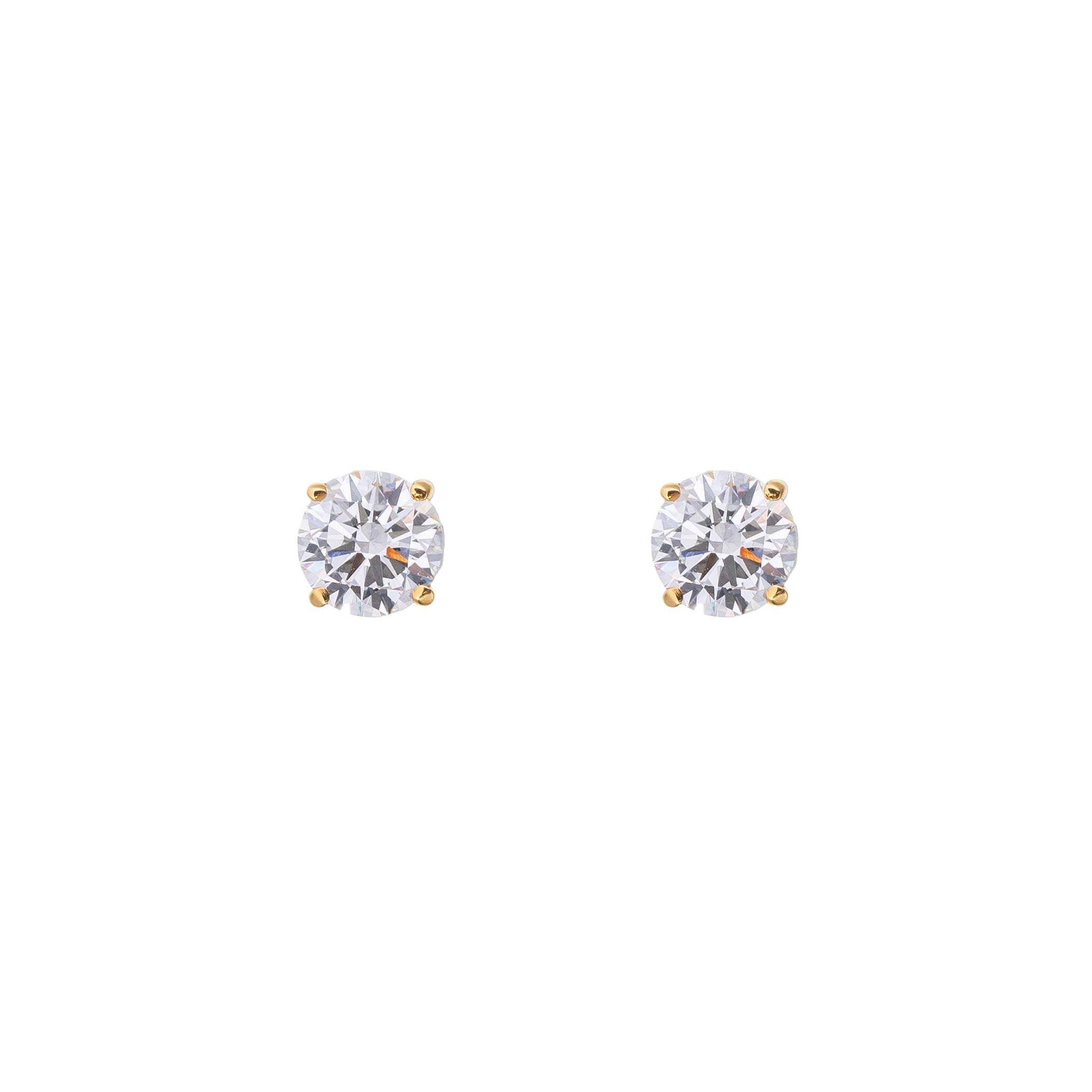 2ct Each Diamond Lab Studs