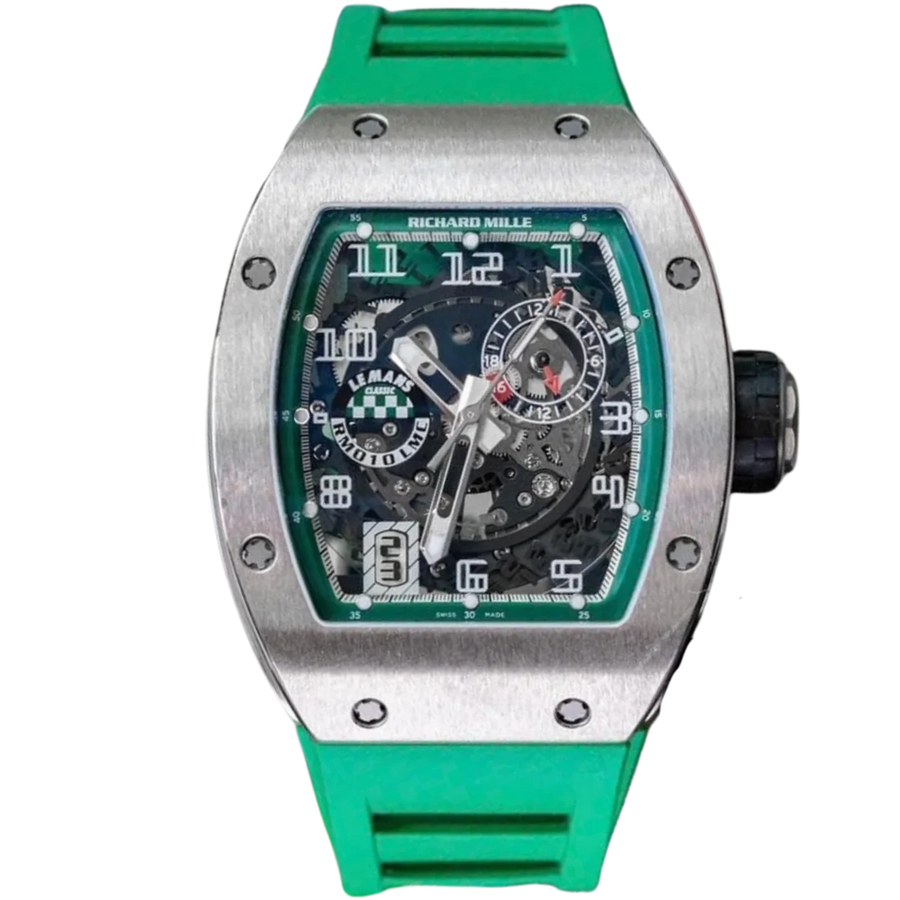 Richard Mille RM010 White Gold luxury watch at 1Luxury Miami