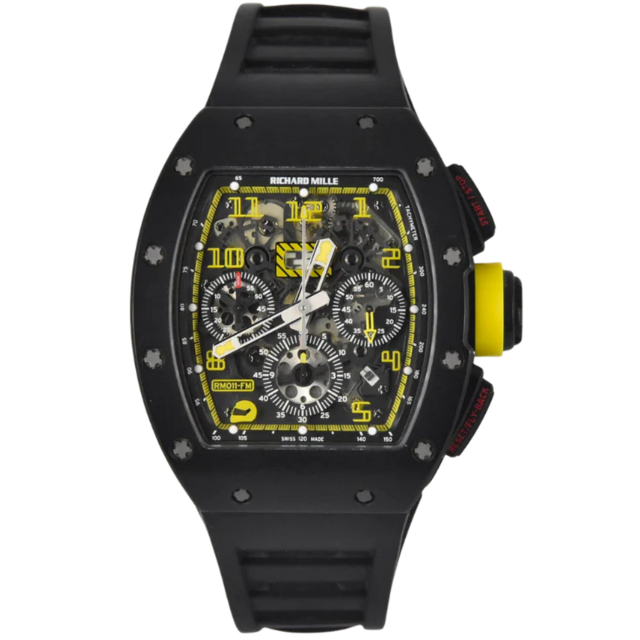 Richard Mille RM011 Carbon TPT luxury watch at 1Luxury Miami