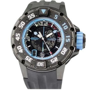 RM 028 Argentina Edition Rubber Strap Titanium Case