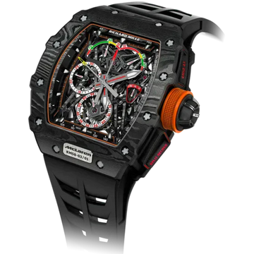 RM 50-03 Tourbillon Split-Seconds Chronograph McLaren F1 Rubber Strap Carbon Case