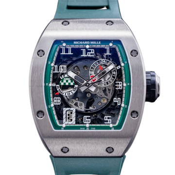 RM 010 Le Mans Classic Titanium Prototype Rubber Strap Titanium Case