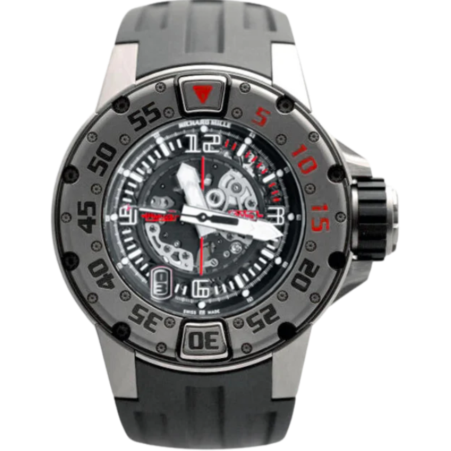 Richard Mille RM028 Titanium luxury watch at 1Luxury Miami