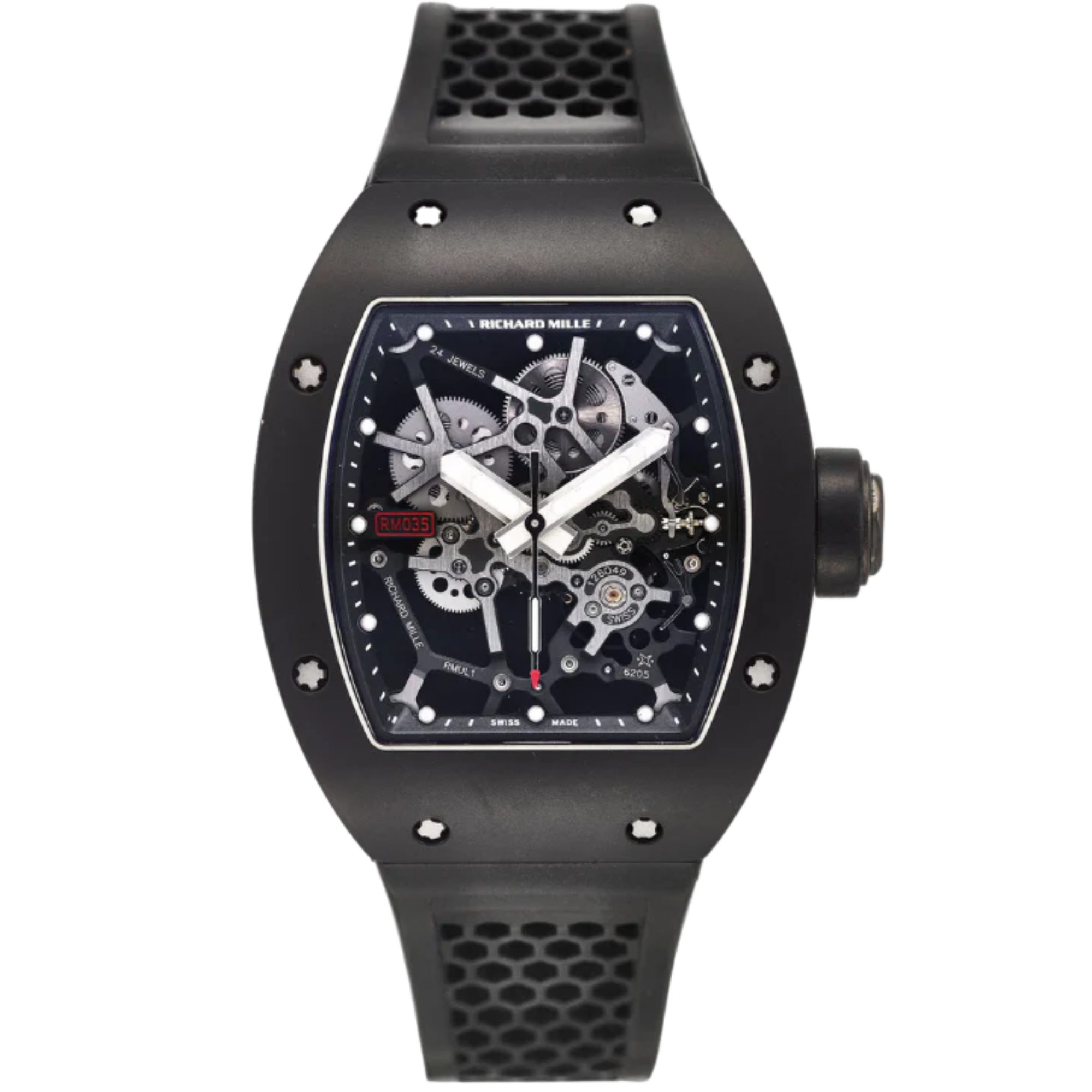 RM 035 Rafael Nadal Skeleton Dial Aluminum Case