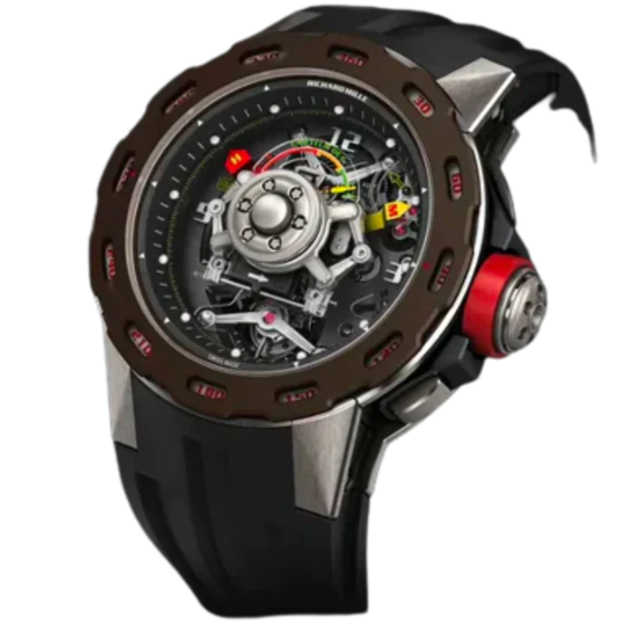RM 36-01 Tourbillon G-sensor Sébastien Loeb Titan Limited 30 Pieces Manual Winding Rubber Titanium Case