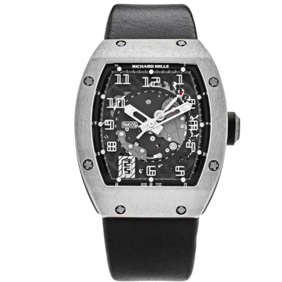 Richard Mille RM005 White Gold luxury watch at 1Luxury Miami