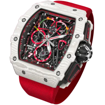 RM 50-04 Tourbillon Split-Seconds Chronograph Kimi Räikkönen Manual Winding Textile Strap Carbon Case