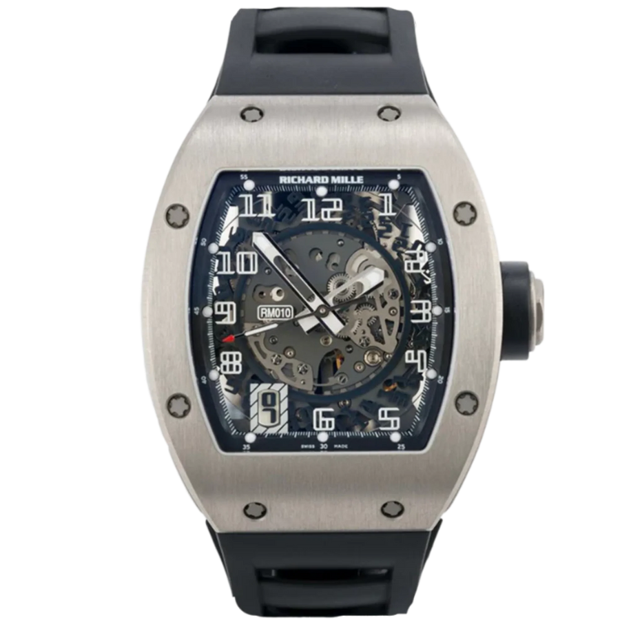 Richard Mille RM010 Titanium luxury watch at 1Luxury Miami