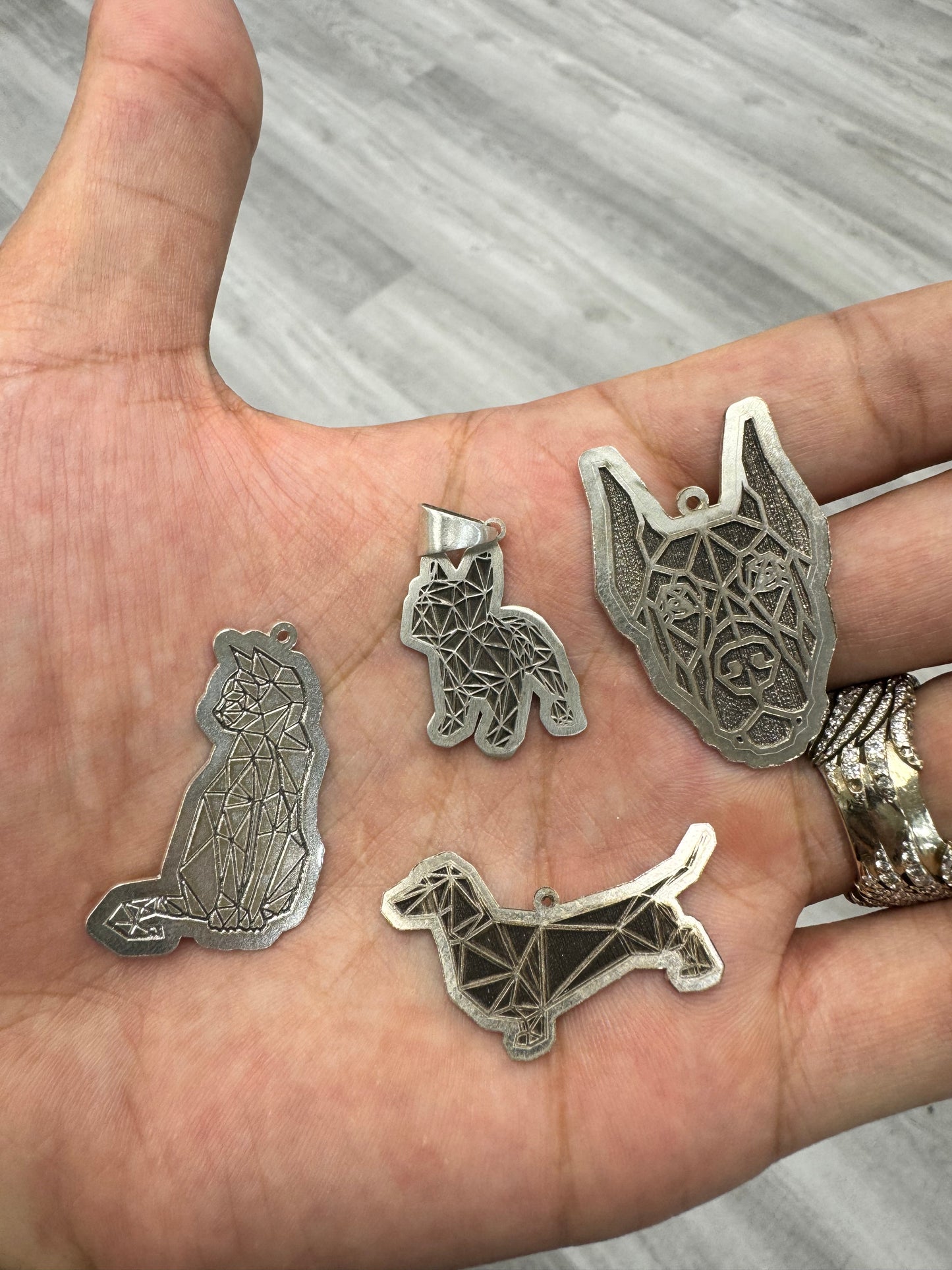 Small Figure Pendants