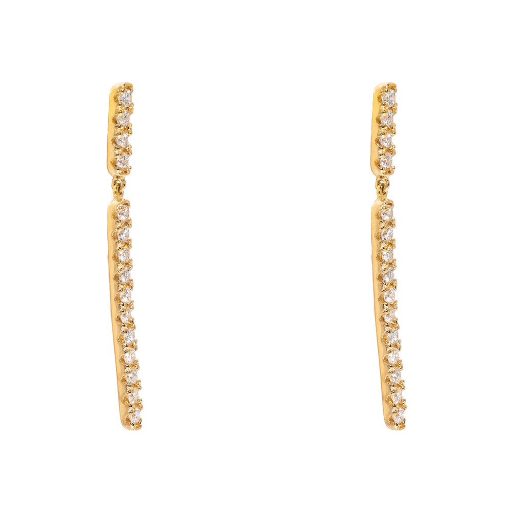Hanging Diamond Earrings