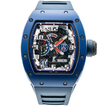 Richard Mille RM030 PSG Blue Ceramic/Red Sides