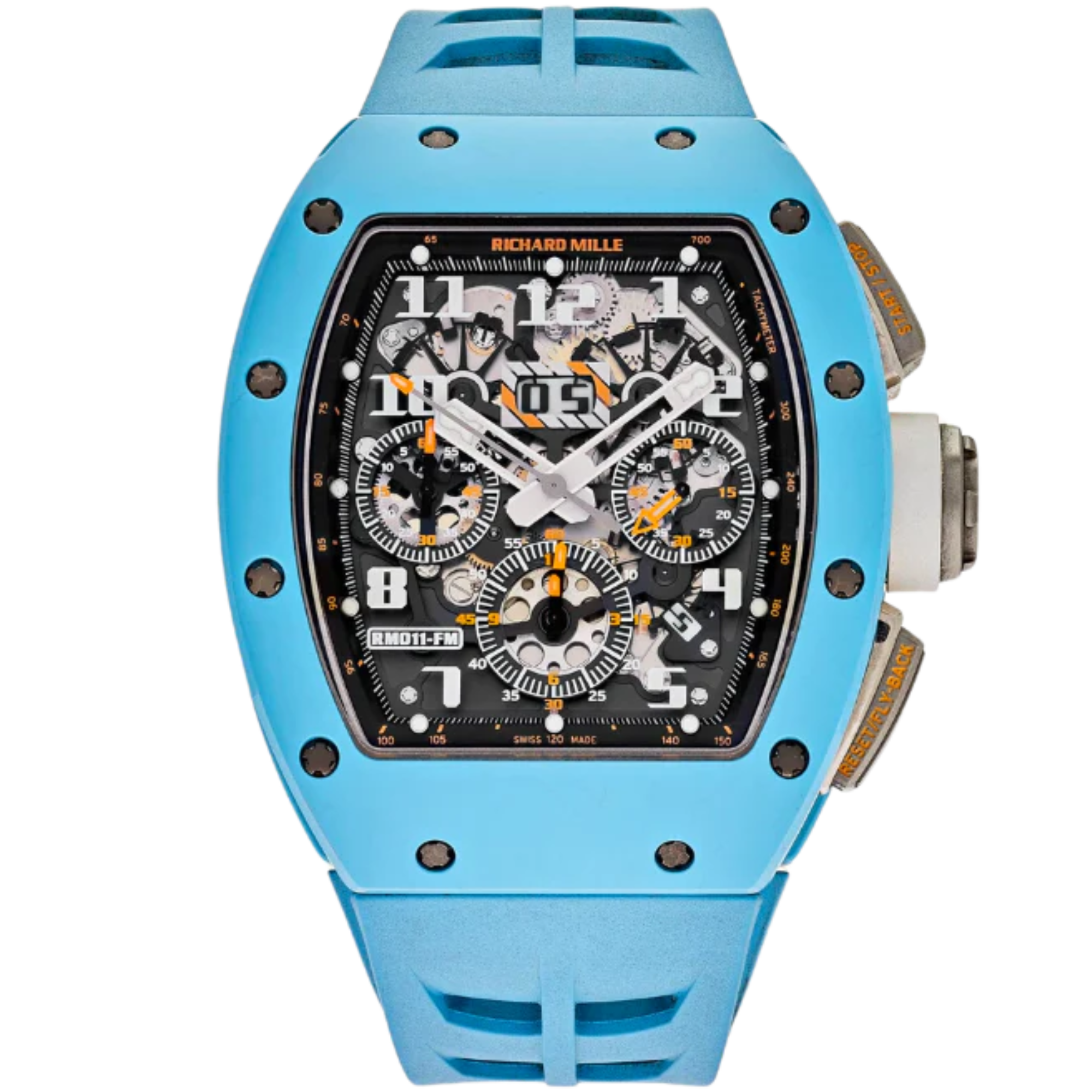 Richard Mille RM011 "Last Edition" Blue Ceramic (Limited 50 Pieces)