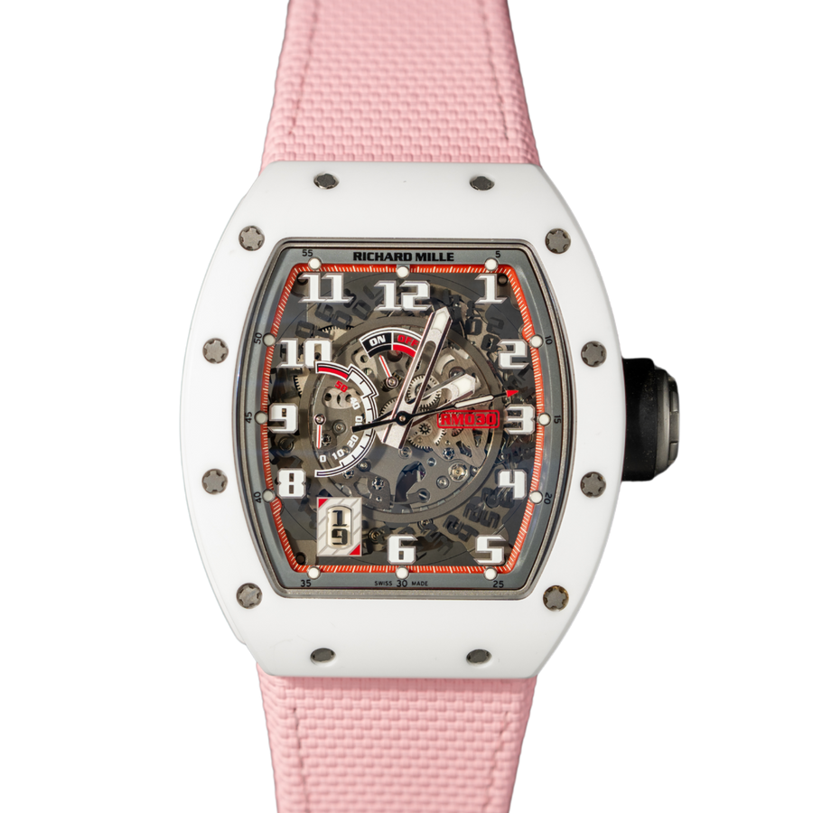Richard Mille RM030 Ceramic luxury watch at 1Luxury Miami