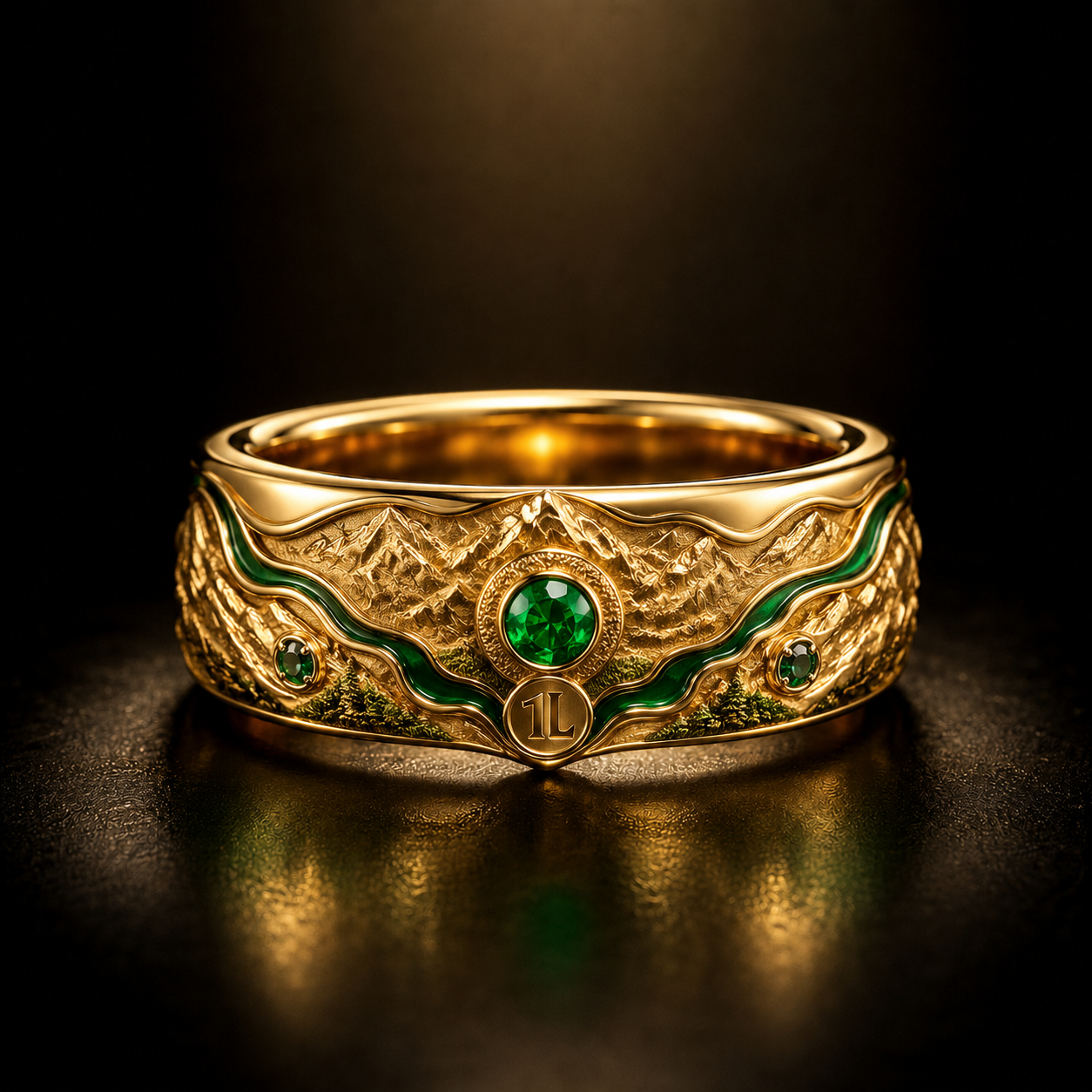 The 1Luxury Smart+ Core Precious Elemental Ring