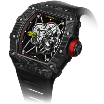 RM 35-01 Rafael Nadal Limited Edition Manual Winding Black Textile Carbon Case