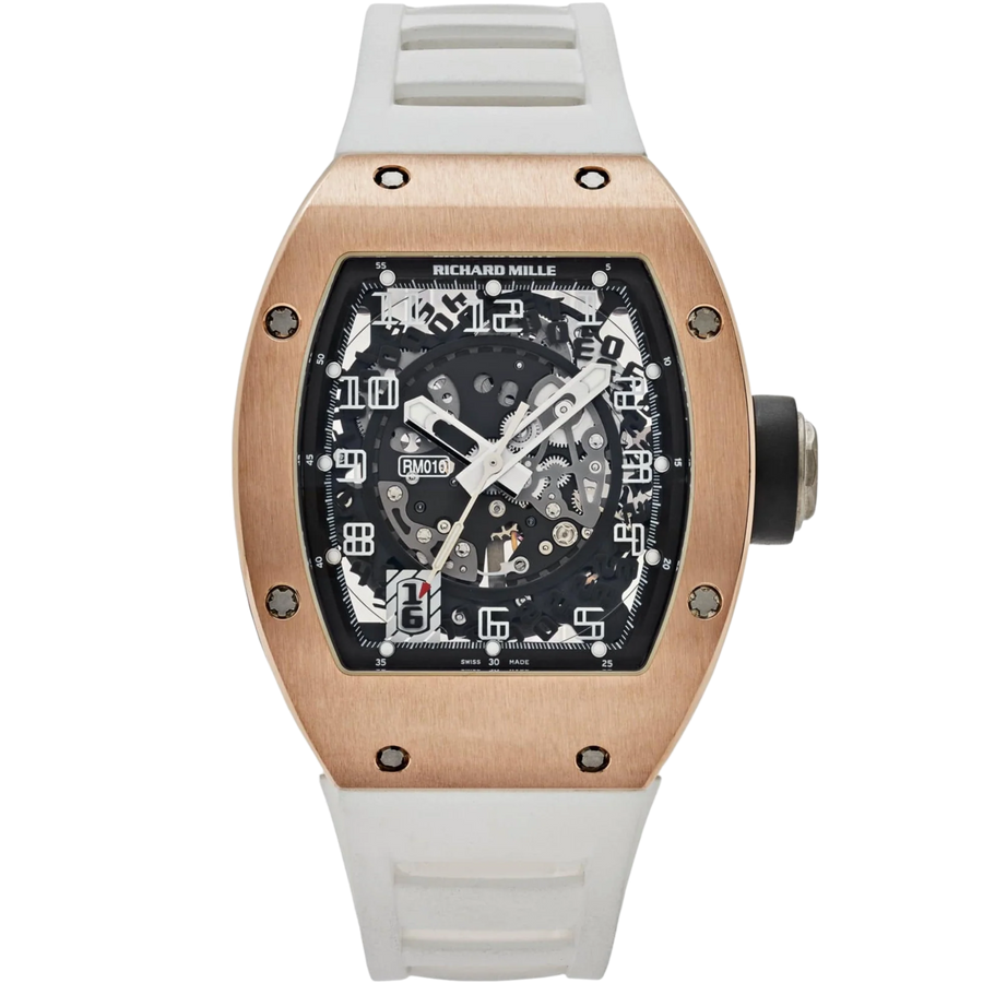 Richard Mille RM010 Rose Gold luxury watch at 1Luxury Miami
