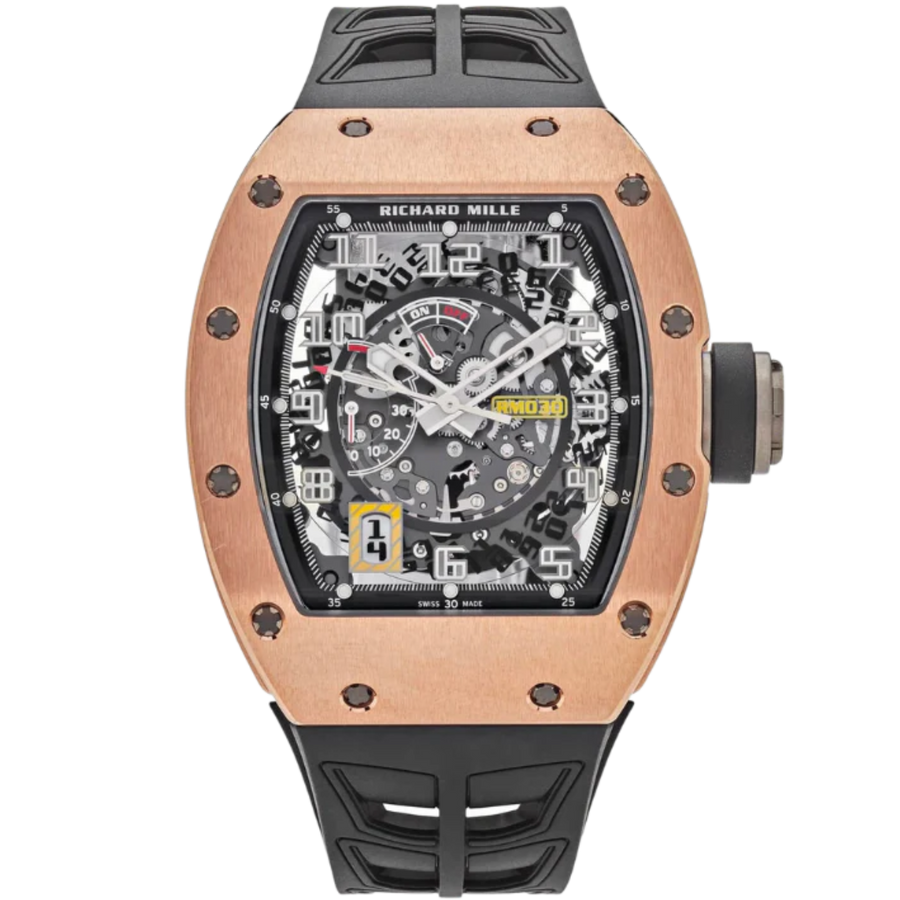 Richard Mille RM030 Rose Gold luxury watch at 1Luxury Miami