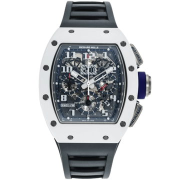 RM 011 Atz Polo St Tropez Limited Edition Rubber Strap Titanium Case